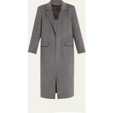 Grey - Wool Coats Toteme Classic Wool Coat - Dark Grey