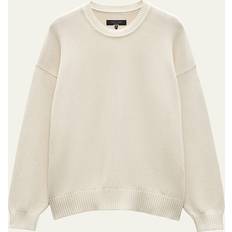 Cropped - Herr Tröjor Rag & Bone Stickade Tröjor Och Koftor Beige