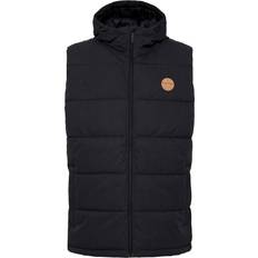 Man - XXXS Vesten Elias Sportbodywarmer - Bruin/Zwart