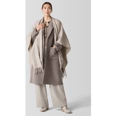 Solid Colour - Woman Capes & Ponchos Eileen Fisher Alpaca and Silk Poncho -