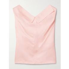 Khaite Silk Gazar Top - Pink