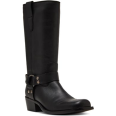 Steve Madden Ruskin Tall Engineer Boots - Brown Suede