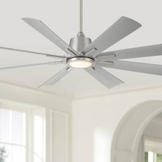 Casa Vieja 54" Inspirit Fan Ceiling Flush Light