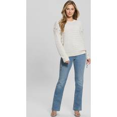 Guess Jumpers Guess Chain Detail Jumper - Blanc