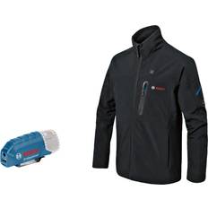 Poche pour carte d'identité Vestes de Travail Bosch Veste Chauffante GHJ 12+18V - Noir