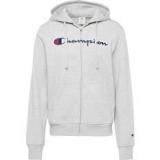 Sudadera Casual Champion Legacy Hombre - Navy/Gris Moteado/Rojo