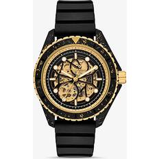 Michael Kors MK Übergroße Armbanduhr Maritime Schwarz