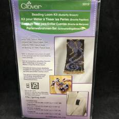 Clover Beading Loom Kit Butterfly Brooch