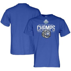 Blue 84 Men's Royal Duke Devils 2023 Acc Men's Basketball Conference Tournament Champions Locker Room T-shirt Royal (3XL)