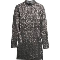 Superdry Sequin Mini Dress Long Sleeve - Party