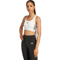 Adidas Bras adidas Power React T Hyperglam Medium-Support Bra - White/Black