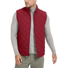 Red Vests Hawke Diamond Quilted Heritage Vest - Chilli Pepper