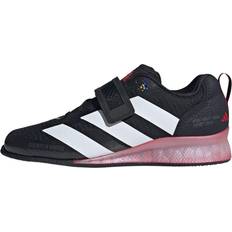 Adidas Black Gym & Training Shoes adidas Adipower Weightlifting 3 Shoes - Core Black/Cloud White/Pure Ruby