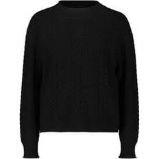 Betty Barclay Abbigliamento Betty Barclay Grobstrick Pullover Mit Struktur - Schwarz