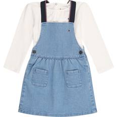 Tommy Hilfiger Kjoler Børnetøj Tommy Hilfiger Denim Dungaree Dress - Blue