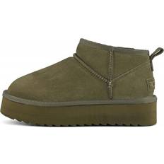 Colors of California Platfrom Winter Boot - Khaki