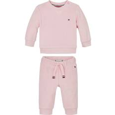 Tommy Hilfiger Sonstige Sets Tommy Hilfiger Towelling Organic Cotton Tracksuit - Altrosa