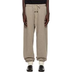 Fear of God Trousers Fear of God Fleece Essential Sweatpants - Heather Gray