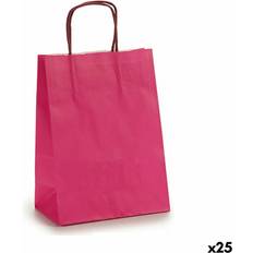 Paper Gift Bags Pincello Pink Paper Bags 18 x 8 x 31 cm Pack of 25