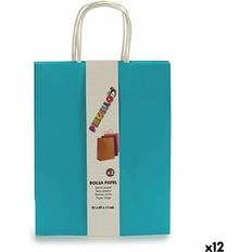 Blue Party Supplies Pincello Blue Paper Gift Bags 11 x 36 x 21 cm