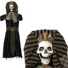 Halloween Skelett BigBuy Home Stor Farao Skelett Halloween Dekoration 130 x 100 cm