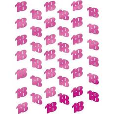 Calcomanías y Decoraciones de Pared Amscan Decoración Colgante Shimmer 18th Paquete 6