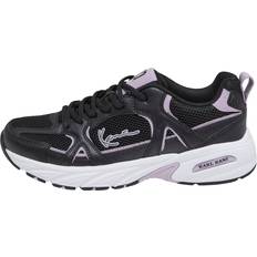 Sneaker Low - Lyselilla/Sort/Hvid