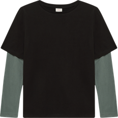 Jersey Chemises s.Oliver T-Shirt - Citron Vert/Menthe/Noir