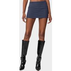 Red - Short Skirts Edikted Vivi Mesh Mini Skirt - Blue