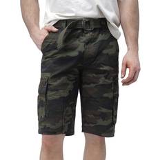 Cargo Shorts - Green Belted Cargo Shorts - Olive Camo