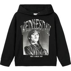 Name It Elastan Hoodies Name It Hættetrøje - Sort