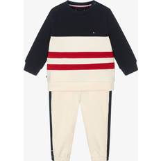 Tommy Hilfiger Tracksuits Børnetøj Tommy Hilfiger Colourblock Cotton Tracksuit - Ivory