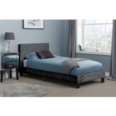 Beckey Upholstered Bed Frame Single