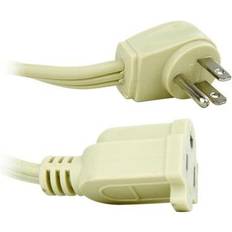 Beige Power Strips & Extension Cords Sunlite 04145 3' Beige Appliance Extension Cord