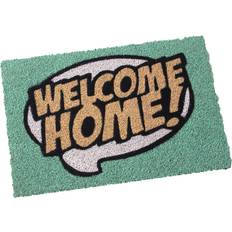 Alexandra House Living Welcome Home Doormat 40 x 2 x 60 cm Green