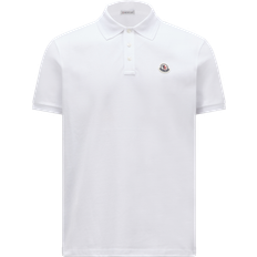 Moncler Poloshirts Moncler Logo Patch Polo - White