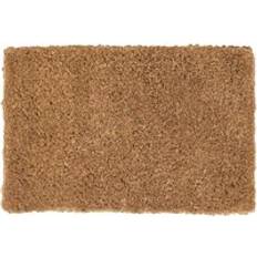 Brown Entrance Mats Nicola Spring Premium Handmade Coir Door Mat 90cm x 60cm Brown
