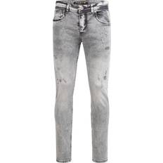 Superdry Jeans Superdry Anbass Slim Fit Bio Jeans - Ljusgrå