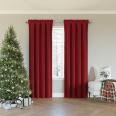 Curtains & Accessories Sun Zero Oslo Theater Grade Extreme Blackout Rod Pocket Curtain Panel 52" x 63"