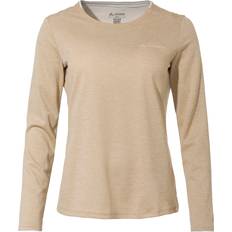 Damen - XXS Blusen Vaude Essential Longsleeve - Beige