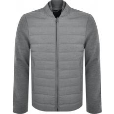 Emporio Armani Quiltet Uldjakke - Grå
