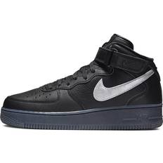 Running Shoes Nike Air Force 1 Mid Premium - Black/Metallic Silver