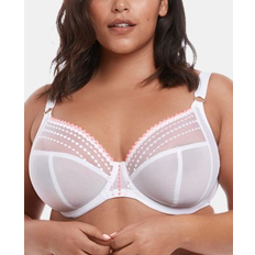 Silver - Women Bras Elomi Matilda Full Figure Bra - White