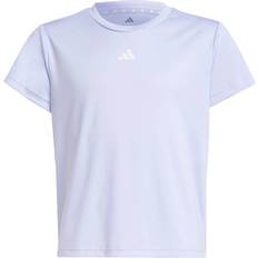 Lila Överdelar adidas Train Essentials Regular Fit Logo Training T-Shirt - Violet Tone/White