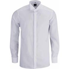 Olymp Luxor Tuxedo Shirt French Cuffs - White