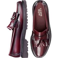 Men - Purple Low Shoes G.H.Bass Layton Kiltie Lug Weejuns Loafers - Wine