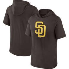 Fanatics Men's Brown San Diego Padres Short Sleeve Hoodie T-Shirt