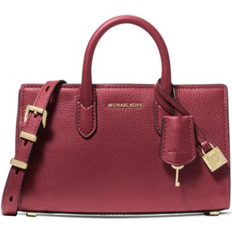 Michael Kors Håndvesker Michael Kors Scarlett Extra-Small Leather Crossbody Bag - Red