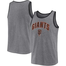 San Francisco Giants T-shirts Fanatics Men's Heather Gray San Francisco Giants Primary Tank Top