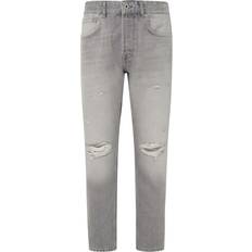 Carlo Colucci Jeans Tapered Casual Denim Organic Cotton - Grey